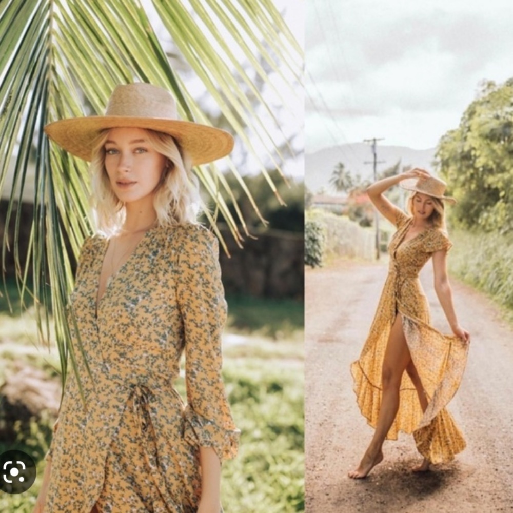 XIX Palms Athens floral dress size 2 (small)